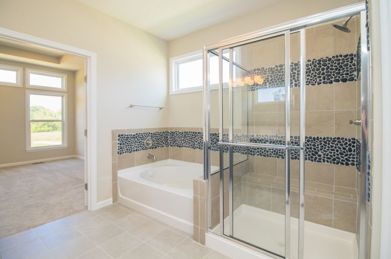 Multi-Panel Shower Door Design